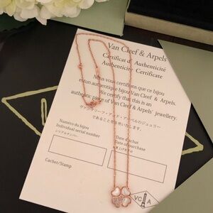 Van Cleef & Arpels Lucky Straw Necklac